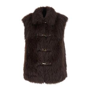 URBANCODE Faux Fur bonded to suedette BJ20073CHOC