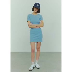 [플랙진]여성 리브드 니트 미니 원피스 (PWTF1OPL13W)