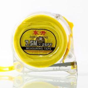 7.5M 자동 줄자/ 벨트클립 휴대용 스틸줄자