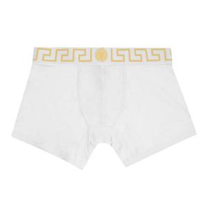 베르사체 언더웨어 AU10028 1A10011 A81H 그레카 보더 롱 트렁크 남성언더웨어 당일발송