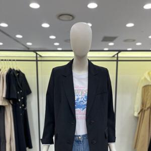 [씨씨콜렉트]테일러드 베이직 싱글 자켓 E242PSF161BK_CA