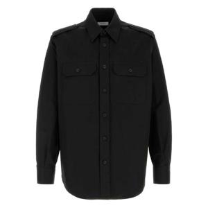 Alexander McQueen Shirts Black 832666QSABY1000
