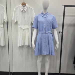 [로엠][RE] 플리츠 셔츠원피스_RMOWD26RT30