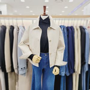 [비지트인뉴욕]스텐카라 뒤태 블루종 레자 숏 재킷 VA2LE71_US