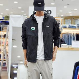 [지프]남녀공용 얇은 매쉬 바람막이(JO2JPU232)_DG