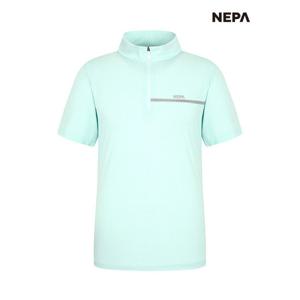 [네파]네파 남성 피크 반팔 집업 티셔츠 7J35400