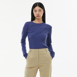 [랩][made by LAP] 절개 포인트 골지 니트 AP3KH860