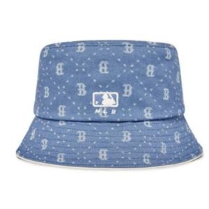MLB모자 PQJ 3AHTMD13N-43SBL 데님 다이아 모노그램 버킷햇