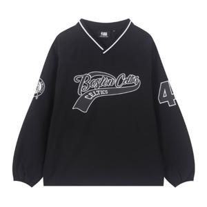 [엔비에이]공용 BOS 컬러블럭 레터링 오버핏 피스테 N253TS131P