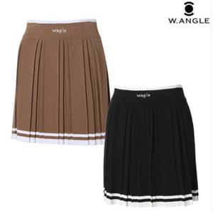 [와이드앵글]  WWU22Q72   여성 WG 컴포티 스웨터 플리츠 큐롯
