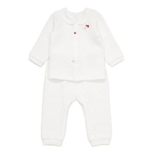 [블루독베이비8] FW25(WH)도기모달카라내의 HJ (45C7005401) (BLUEDOG BABY 유아 출산 백일 선물 도트 강아