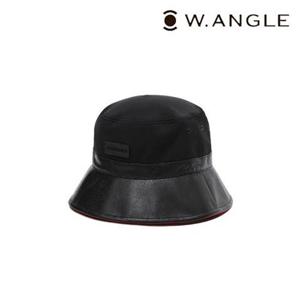 [와이드앵글]   WMU23C08Z1   CO 레드 포인트 미들 버킷햇 (Black)
