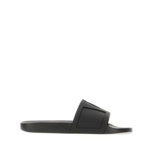 발렌티노 가라바니 뮬 슬리퍼 YS0J93MYC0NO Black