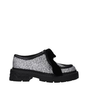 지미추   로퍼 FW24 MARLOWMOCASSINIFQJPSILVERBLACK 6289842 Silver