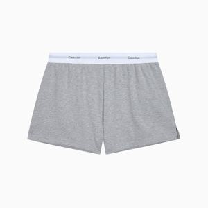 [캘빈클라인 언더웨어]QS7517-P7A 여성 CK 베이직 라운지 로고 져지 쇼츠