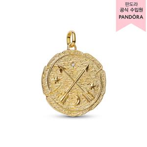 [판도라(주얼리)][백화점 보증서 제공] 크로싱 애로우 오버사이즈 메달리온 참 764084C01