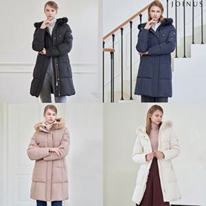 [조이너스]24FW 퍼트리밍 롱다운코트