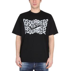 디스퀘어드2 반팔 티셔츠 S74GD1089 S23009900 Black