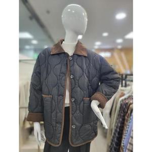 ab.plus 세이브존06 코듀로이 퀼팅 패딩 afy4hu-014j
