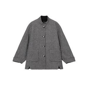 [아날도바시니]() 루즈핏 잔체크 울자켓(AW11JK26M)
