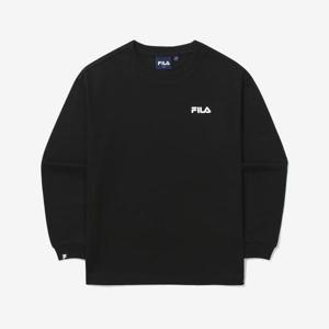 [휠라키즈]베이직 싱글 티셔츠_ (FK2RLG3101X_BLK)
