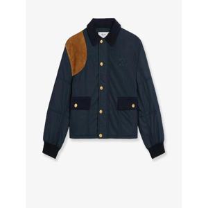 CELINE Nylon jacket with suede inserts RV0OT708N