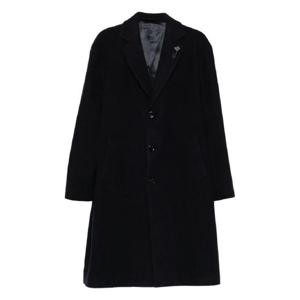 25 FW 라르디니 로고 핀 싱글 브레스티드 코트 AA23152CN65603850NE TP442705387