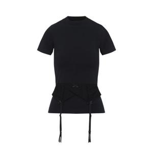 발렌시아가 반팔 티셔츠 828869 TNVB21083 BLACK