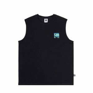 코닥 공용 브리즈팝 그래픽 에어로쿨 슬리브리스 B1 K5221LSL51 BLK WHT