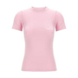 발렌시아가 긴팔 티셔츠 768075TQVS55708 PINK