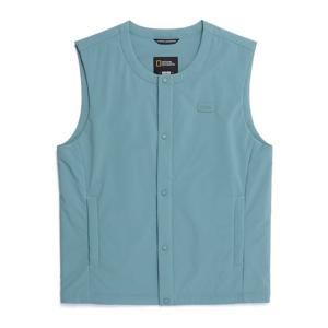 N253UPV010 레아 초경량 패딩 베스트 LIGHT TEAL GREEN