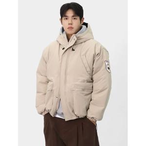 [빌리버스] 남자 패딩 겨울 후드 고프코어 오버핏 와샤 점퍼 BWAT005