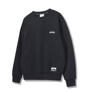 지프 베이직 ICONIC 남녀공용 맨투맨 JP1TSU802BK
