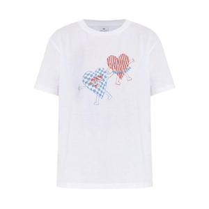 폴스미스   반팔 티셔츠 SS25 W2R232VPP509401 5661494 White