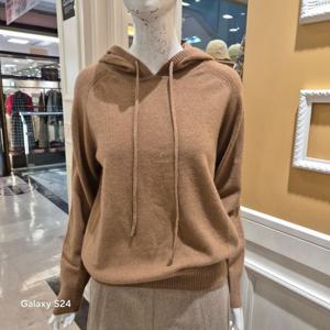 [BCBG] 비씨비지 겨울25 캐시울 후드 니트 B5D9K402