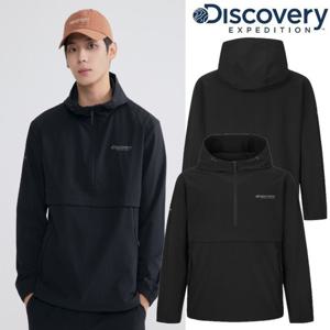 [디스커버리] 남성 에센셜 우븐 트레이닝 아노락 DMTR35054 BKS