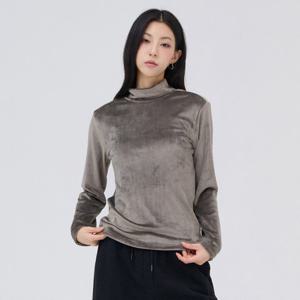[체이스컬트]여성 벨로아 터틀넥 티셔츠-EFRG5172D0V