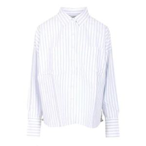 바버 바버 LAVENSDALE 블루 스트라이프 셔츠 2232935