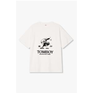 [TOMBOY][BEAR SERIES][UNI] 베이스볼 베어 반팔티셔츠(남여공용)91U5322991