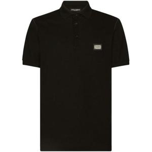 돌체앤가바나 폴로 티셔츠 G8PL4T G7F2HN0000 Black