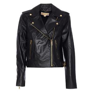 마이클코어스   여성 가죽 자켓 FW25 MT520IE8RK 5806804 Black
