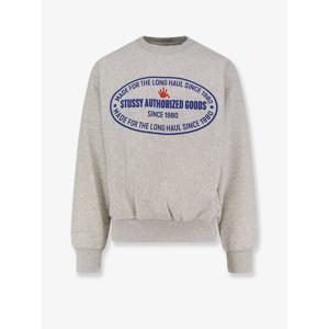 [STUSSY] 라프리마 남성 스웨트셔츠 Authorized 크루 코튼 블렌드 스웻셔츠 1915122 0062 Ash Heather /12