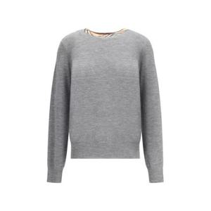버버리 후드 티셔츠 8112171 A1345 GREY