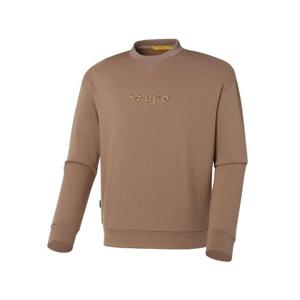 와이드앵글골프긴팔 KQJ WMU22272E3 남성 WG 픽셀 로고 맨투맨 티셔츠 (Camel)