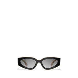 샤넬 선글라스 CH6056 C534M3 BLACK BEIGE