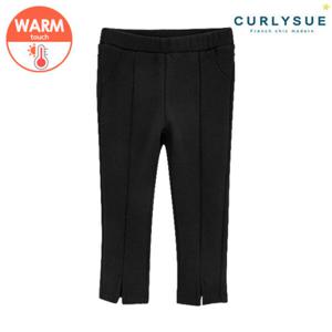 [CURLYSUE][컬리수] 밍크데일리 슬릿팬츠(털안감) CNW1GAPT34