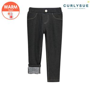 [CURLYSUE][컬리수] 컴포트 사선스판팬츠(털안감) CNW1GAPT33
