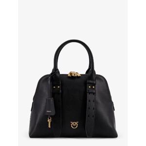 PINKO Bowling bag leather shoulder bag 105906