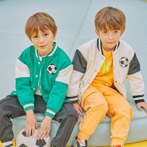 [래핑차일드][래핑차일드]플레이볼 패딩 야구점퍼 (84119-114-32