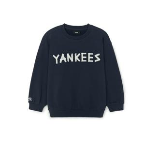 MLB키즈 스트릿 테이프 아트웍 기모 맨투맨티셔츠 (7AMTB155650NYS)